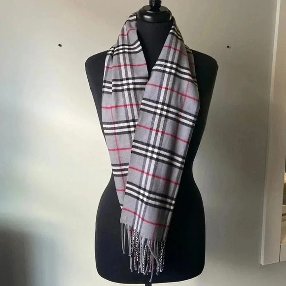 Plaid  Scarf - Picture 1 of 3